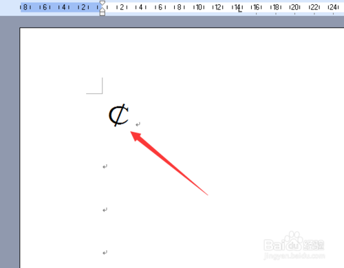 word 2003如何输入￠符号